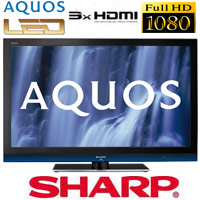 טלוויזיה "LED Full HD 46 שארפ דגם LC-46LE600E