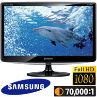 מסך מחשב ''24 Full HD דגם: SAMSUNG Plum B2430L