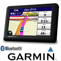 מכשיר ניווט '4.3 דיבורית BT דגם GARMIN nuvi 1310