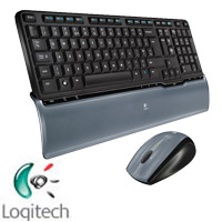 סט אלחוטי למחשב Logitech S520