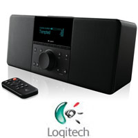 סטרימר אודיו אלחוטי Logitech Squeezebox Boom