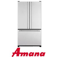 מקרר 3 דלתות 728 ליטר תא הקפאה תחתון AMANA +מתנה