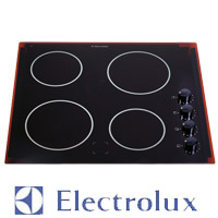 כיריים קרמיות 4 טבעות בגימור שחור Electrolux