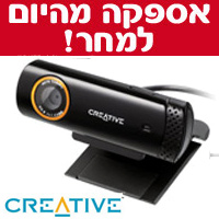 מצלמת רשת עם מיקרופון CREATIVE Live! Cam Sociali