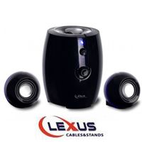סט רמקולים 2.1 מעוצבים למחשב LEXUS