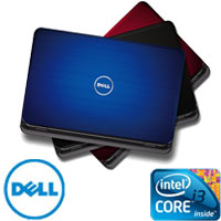 מחשב נייד "13.3 Core i3 דגם: Dell Inspiron N3010