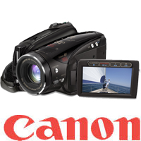 מצלמת וידאו דיגיטלית בפורמט Canon HV40 DVD