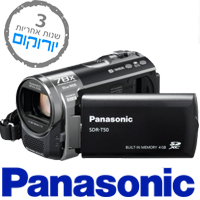 מצלמת וידאו דיגיטלית Panasonic SDR-T50 flash
