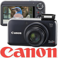 מצלמה דיגיטלית 14.1 מגה זום Canon SX210 IS X14