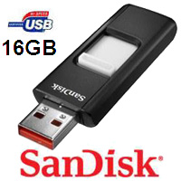 זכרון נייד בנפח SANDISK Cruzer 16GB