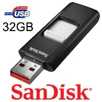 זכרון נייד בנפח SANDISK Cruzer 32GB