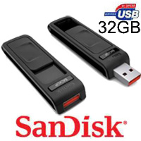 זכרון נייד בנפח 32GB מסדרת SANDISK Ultra Backup