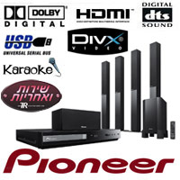 מערכת קולנוע ביתי PIONEER USB HDMI דגם HTZ282