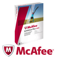אנטי וירוס ANTIVIRUS PLUS 2010 מבית MCAFEE