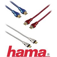 כבל HDMI מקצועי בשלל צבעים באורך 1.5 מ' HAMA