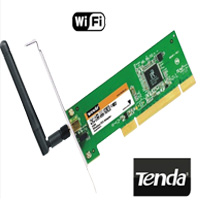 כרטיס רשת פנימי אלחוטי PCI בעל אנטנה פריקה