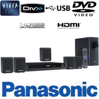 מערכת לקולנוע ביתי Panasonic 5.1 דגם:SC-PT75