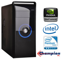 מערכת מחשב חזקה עם מעבד E6500 כ.מסך Geforce G210