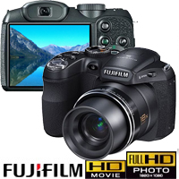 מצלמה 12 מגה זום X18 וידאו FUJI FinePix S2500 HD