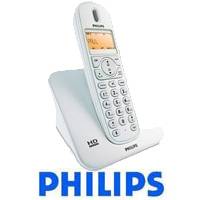 טלפון אלחוטי מעוצב PHILIPS CD250 DECT מתצוגה
