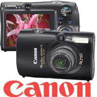 מצלמה דיגיטלית 14.7 מגה Canon SD 990 IS מחודשת