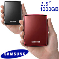 דיסק קשיח נייד "2.5 בנפח SAMSUNG 1000GB + מתנה