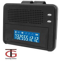 דיבורית BLUETOOTH לרכב ולמשרד עם צג LCD