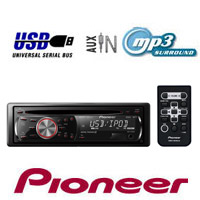 רדיו דיסק MP3 כולל USB דגם 2010 PIONEER