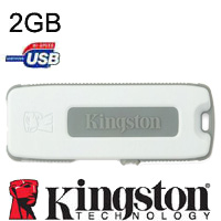 זיכרון נייד בנפח 2GB עם 5 שנות אחריות KINGSTON