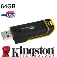זיכרון נייד בנפח עצום של 64GB עם הצפנת חומרה