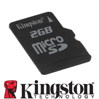 כרטיס זיכרון בנפח KINGSTON Micro SD 2GB