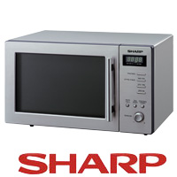 מיקרוגל 22 ליטר 800 וואט SHARP דגם R-260L