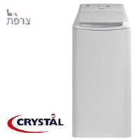 מכונת כביסה פתח עליון 7 ק"ג 1200 סל"ד CRYSTAL