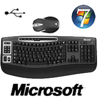 סט מקלדת ועכבר אלחוטיים Wireless Desktop 5000