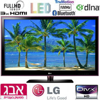 טלוויזיית 55 אינץ' LED FULL HD עם מעבד LG 100Hz