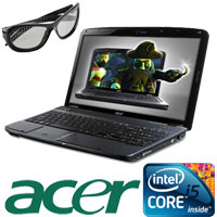 מחשב נייד "15.6 LED מעבד Core i5 ומסך בתלת מימד