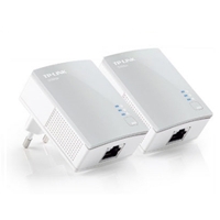 זוג סט 2 יחידות רשת על חשמל TP-LINK מהיר במיוחד