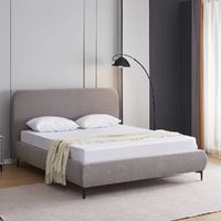 מיטה זוגית 200*160 דגם קורין אפור HOME DECOR