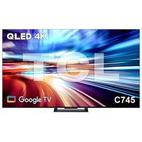 טלוויזיה "75 QLED Google TV דגם TCL 75C745