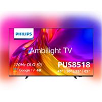 טלוויזיה "55 4K עם Ambilight דגם Philips 55PUS8518
