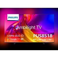 טלוויזיה "65 4K עם Ambilight דגם Philips 65PUS8518