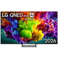 טלוויזיה חכמה 65" LG 4K 65QNED93B6A QNED EVO AI