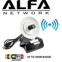 אנטנת USB WIFI אלחוטית לקליטת רשתות אינטרנט בטווח ענק של עד 5 קילומטר !  