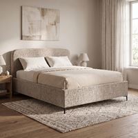 מיטה זוגית 200*160 דגם אס בגוון סהרה HOME DECOR