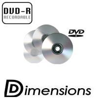 100 מדיות לצריבה 4.7GB 16x DVD-R