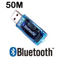 מתאם  USB BLUETOOTH לטווח 50 מטר USB HY TECHNOL