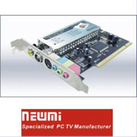 כרטיס טלוזיה עם רדיו FM מובנה NEWMI TV