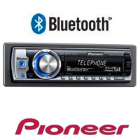 רדיו דיסק  MP3 עם BLUETOOTH מובנה PIONEER