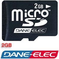 כרטיס זיכרון Dane-Elec Micro SD 2GB