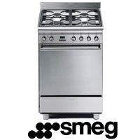 תנור אפיה משולב בגימור נירוסטה SMEG +מתנה מדהימה